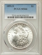 1891-S $1 MS66
