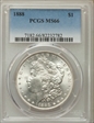 1888 $1 MS66