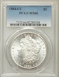 1884-CC $1 MS66