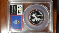 2009-S 25C Guam Silver PR70DCAM