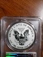 2019-W $1 Silver Eagle Enhanced Rev PR Pride of Two Nations, U.S. Set First Strike PR70