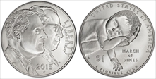 2015-P $1 March of Dimes First Strike MS70