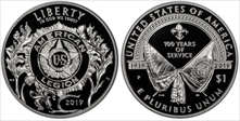 2019-P $1 American Legion 100th Ann PR69DCAM