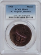 1963 Medal W. Virginia Centennial MS64