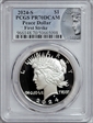 2024-S $1 Peace Dollar First Strike PR70DCAM