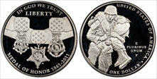 2011-P $1 Medal of Honor PR69DCAM