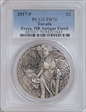 2017-P $2 Freya, HR Antique Finish PR70