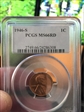 1946-S 1C MS66RD