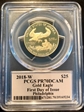 2018-W $25 Gold Eagle First Day of Issue Philadelphia Art Deco PR70DCAM