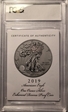 2019-S $1 Silver Eagle Enhanced Rev PR First Day of Issue PR70