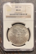 1889 $1 MS63