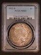 1922-D $1 MS62