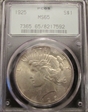 1925 $1 MS65