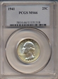 1941 25C MS66