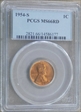 1954-S 1C MS66RD