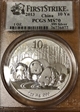 2013 10 Yn Panda Silver First Strike MS70