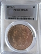 1899-O $1 MS65+