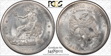 1873-S T$1 Trade MS64