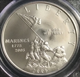 2005-P $1 Marine Corps MS69