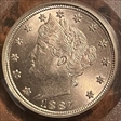 1887 5C MS64