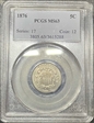 1876 5C MS63