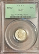 1952 10C PR67