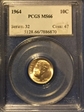 1964 10C MS66