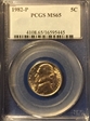 1982-P 5C MS65