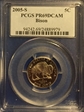 2005-S 5C Bison PR69DCAM