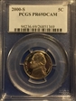 2000-S 5C PR69DCAM