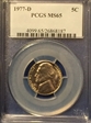 1977-D 5C MS65