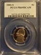 2002-S 5C PR69DCAM