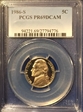 1986-S 5C PR69DCAM