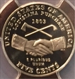 2004-S 5C Peace Medal PR70DCAM