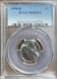 1998-D 5C MS65FS