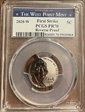 2020-W 5C Reverse Proof First Strike PR70
