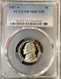 1987-S 5C PR70DCAM
