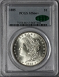 1885 $1 MS66+