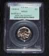 1938-D 5C Buffalo MS66