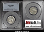 1942-P 5C Silver PR63