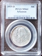 1935-D 50C Arkansas MS64