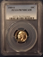 1989-S 10C PR70DCAM