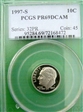 1997-S 10C PR69DCAM