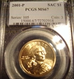 2001-P SAC$1 MS67