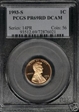 1993-S 1C PR69DCAM