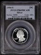 1994-S 25C Silver PR69DCAM
