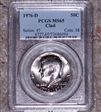 1976-D 50C Clad MS65