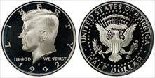 1992-S 50C Silver PR65DCAM