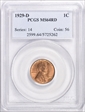 1929-D 1C MS64RD