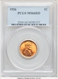 1926 1C MS66RD